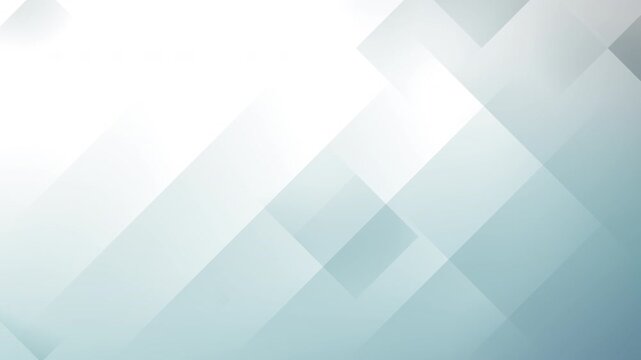 Modern corporate white blue square motion background. Seamless loop