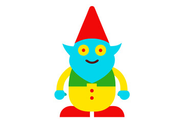 Magical Halloween Gnome Vector Artwork for Festive Vibes
