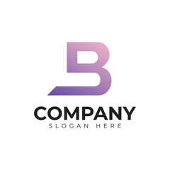 vector letter b logo premium template