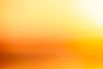 Luxury of light yellow and gold blurred gradient background has a little abstract light. sunlight...