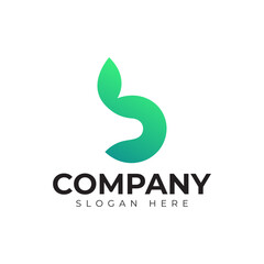 vector letter b logo premium template