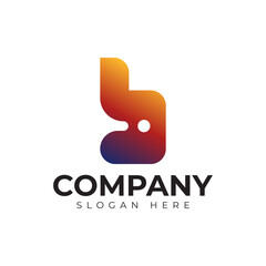 vector letter b logo premium template