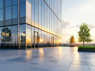 Fototapeta premium Modern office building