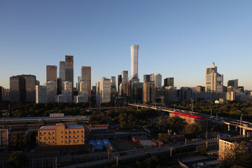 Fototapeta premium city skyline