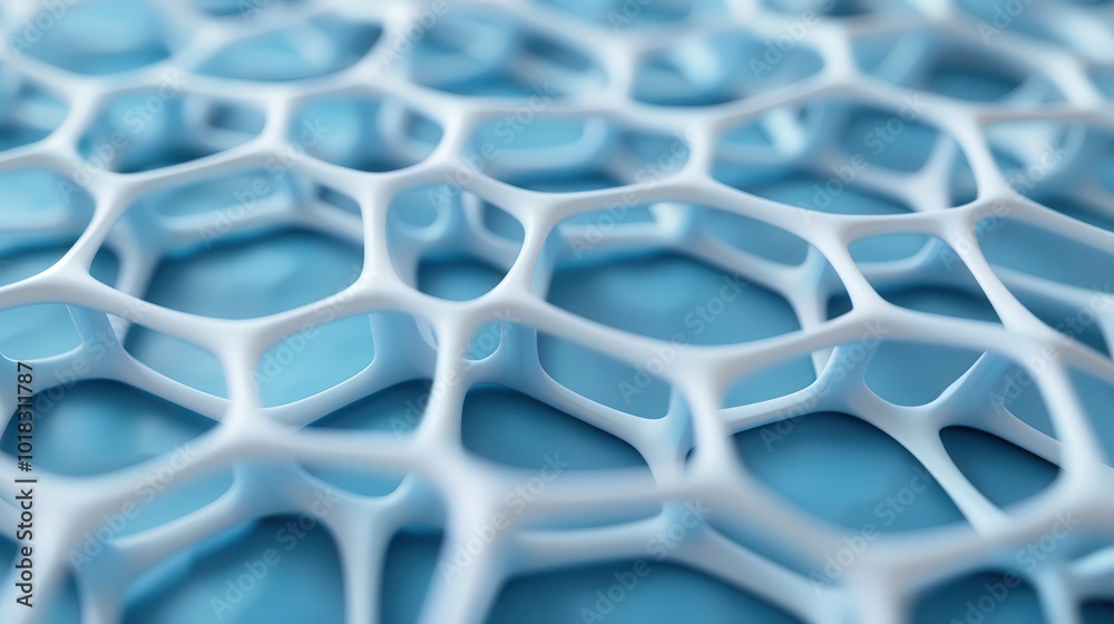 Poster intricate transparent geometric lattice, a captivating 3d backdrop featuring complex patterns and tr