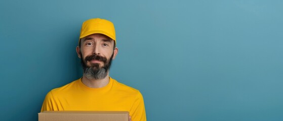 Reliable Delivery Services Professional Courier with a Smile