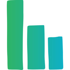 Business infographics icons with different diagram vector illustration. Abstract data visualization, marketing charts and graphs. Business statistics, planning and analytics, forecasting growth rates