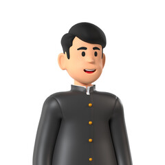 Student School University Education 3d Avatar 