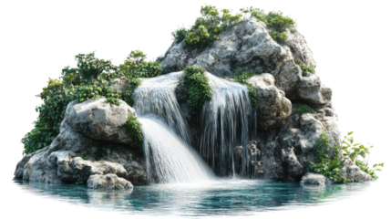 waterfall transparent background