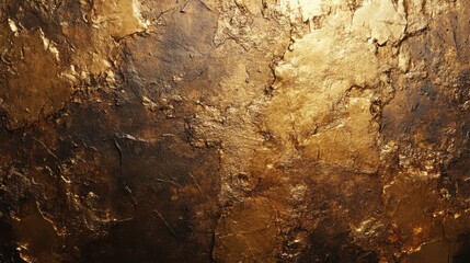 Fototapeta premium A digital artist's work featuring gold textures promoted in a marketing email.