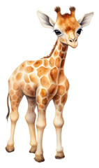 Obraz premium PNG Giraffe wildlife animal mammal.