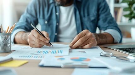 Rental Property Investor Analyzing Financial Obligations and Revenue Streams - Navigating Housing Regulations and Taxation Principles