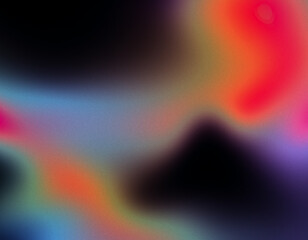Grainy gradient abstract background, color blending effect, aesthetic texture