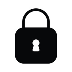 A lock icon symbolizing security, privacy, or protection