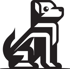 Boxer Dog silhouette vector collection on white background. Dog art work vector illustration.