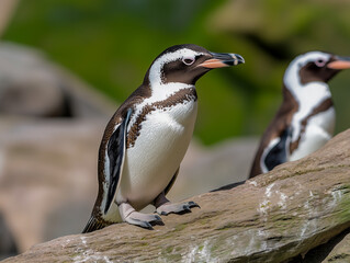 Naklejka premium Humboldt Penguin 