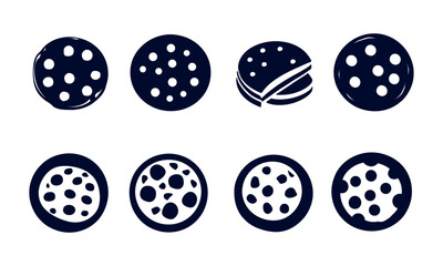 Cookie icons for apps and websites