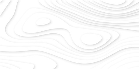 Abstract White paper cut background with lines.3d realistic papercut decoration textured with wavy layers. modern wallpaper texture and 3d realistic design use for banner flyers, posters.	
