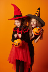two witches girls
