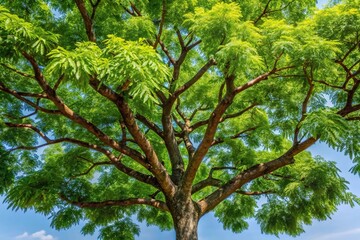 Fototapeta premium Neem tree with branches and leaves