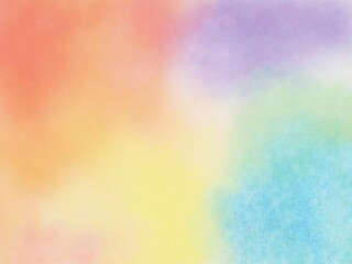 Soft Pastel Watercolor Gradient Texture - Abstract Graphic Design with Yellow, Pink, and Blue Tones