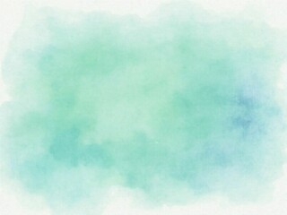 Blue and Green Watercolor Gradient Texture - Soft and Abstract Graphic Design Material