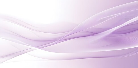 Abstract Purple and White Waves
