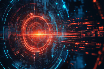 technological digital futuristic background