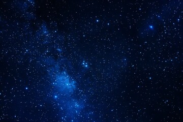 Night Sky with Stars and Milky Way