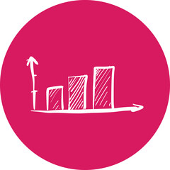  Business infographics icons with different diagram vector illustration. Abstract data visualization, marketing charts and graphs. Business statistics, planning and analytics, forecasting growth rates
