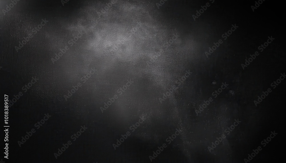 Poster Isolated Ray of Light Breaking Through Darkness and Mist, Creating a Mysterious and Ethereal Atmosphere