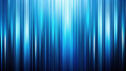 Abstract Blue and White Vertical Stripes Background with Dynamic Light and Shadow Effects
