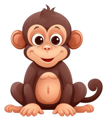 Obraz premium PNG Wildlife mammal animal monkey.