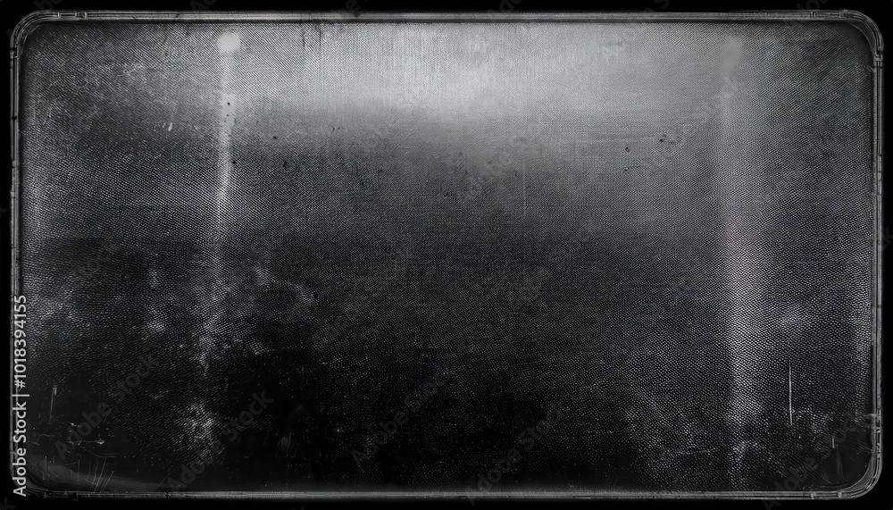 Poster Grunge Black Canvas Texture with Subtle Worn Edges and Vignette, High-Contrast Abstract Background in Vintage Monochrome Style