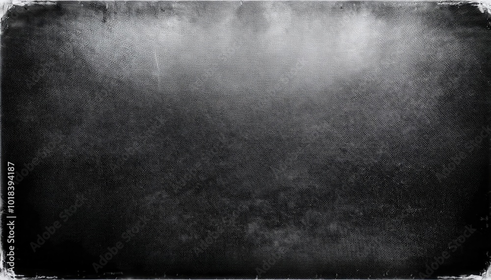Poster Grunge Black Canvas Texture with Subtle Worn Edges and Vignette, High-Contrast Abstract Background in Vintage Monochrome Style