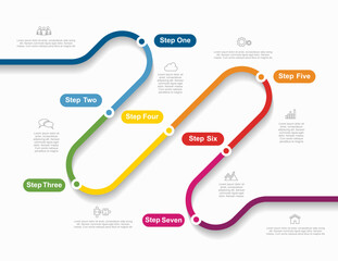 Infographic design template with place for your data. Vector illustration.