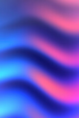 Obraz premium A vibrant abstract background with smooth waves of blue, pink, and purple colors, perfect for creative projects and digital designs.