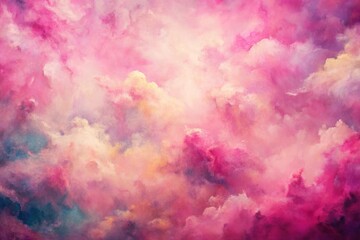 Fototapeta premium Oil painting style background with pinkcore aesthetic