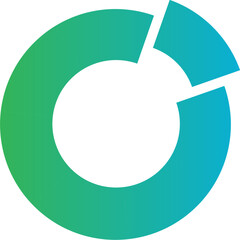  Business infographics icons with different diagram vector illustration. Abstract data visualization, marketing charts and graphs. Business statistics, planning and analytics, forecasting growth rates