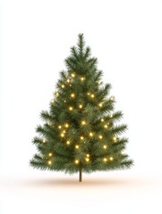 Fototapeta premium Festive Christmas tree