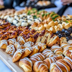 Family gathered around a Halloween snack board filled with themed treats like mummy pretzels spider chocolates
