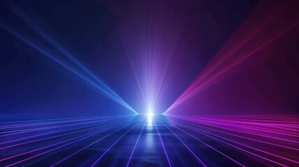 Obraz premium Abstract Neon Lights