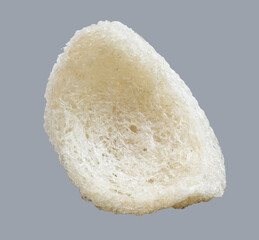 Swallow's nest or Bird’s nest isolated. Bird's nest is an expensive culinary ingredient for health. Edible bird's nest 