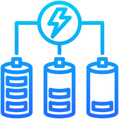 Fototapeta premium Battery Icon