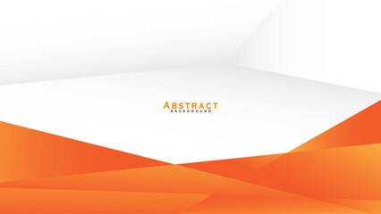 Obraz premium Vector Abstract colorful orange background