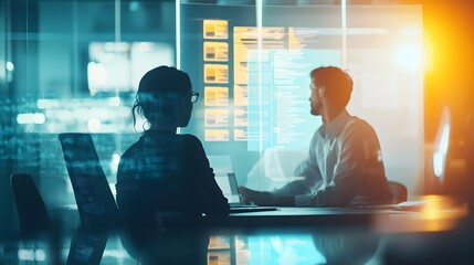 Collaborative Sprint Review Meeting in Agile Environment