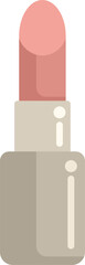 This illustration features a closed tube of pink lipstick, symbolizing beauty and self expression