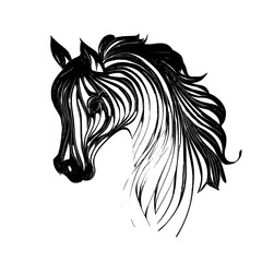 horse vector