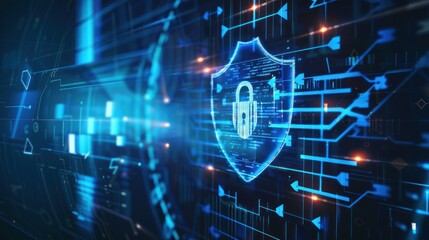 Obraz premium Cyber Security: Protecting Your Data