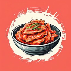 the AI Image Generator, Korean Kimchi
